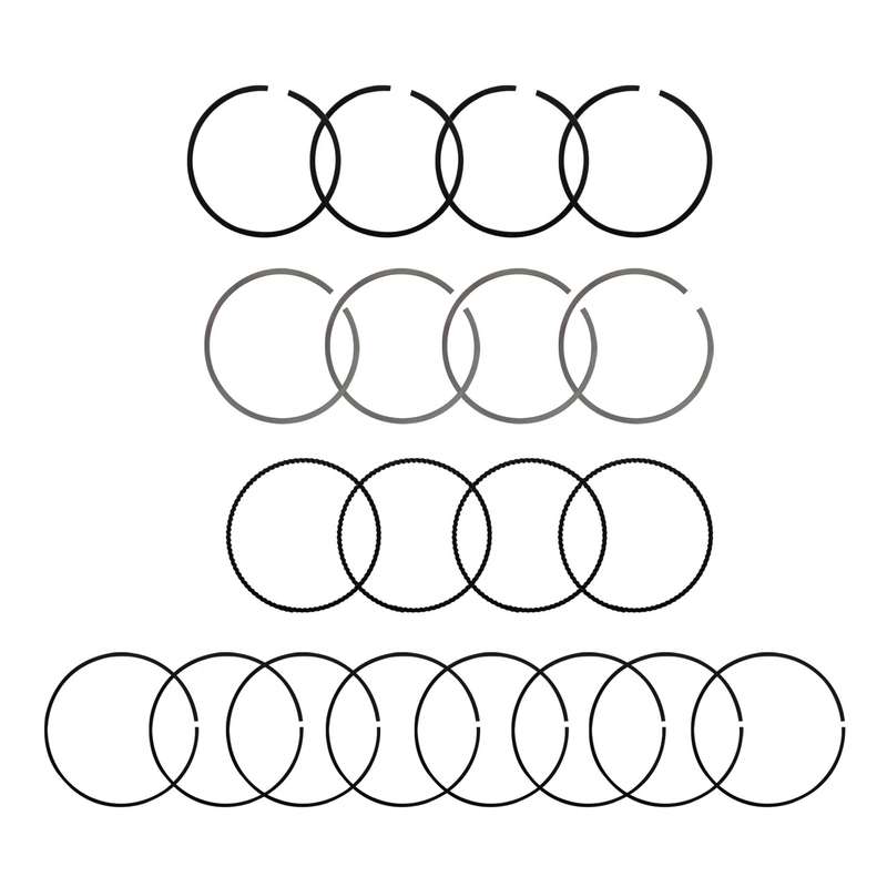 رینگ پیستون موتور مدل 484J-1004030CA مناسب برای تیگو 5 مجموعه 20 عددی