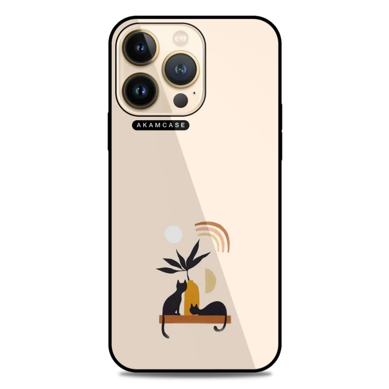 کاور آکام مدل AMC-WA13PRO-CATS-27 مناسب برای گوشی موبایل اپل iPhone 13 Pro