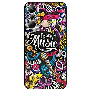 Megafone Music 8241 Cover For Infinix Hot 20i