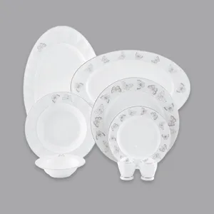 سرویس غذاخوری 29 پارچه 6 نفر چینی زرین ایران مدل نئوکلاسیک هوراند درجه عالی