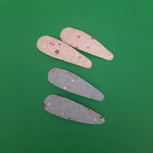 گیره مو دخترانه مدل شاین آبنباتی بسته چهار عددی