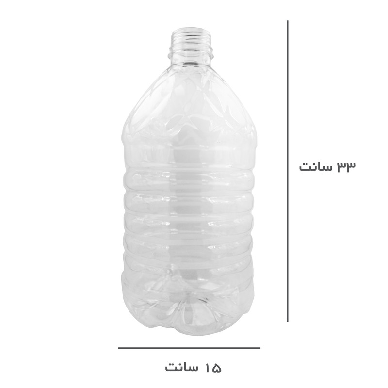 بطری یکبار مصرف مدل آب مقطر کد A4001 بسته 2 عددی