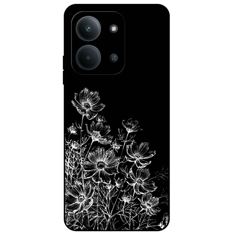 کاور مگافون طرح گل مدل 7274 مناسب برای گوشی موبایل شیائومی Poco C85 4G / Redmi 15C 4G