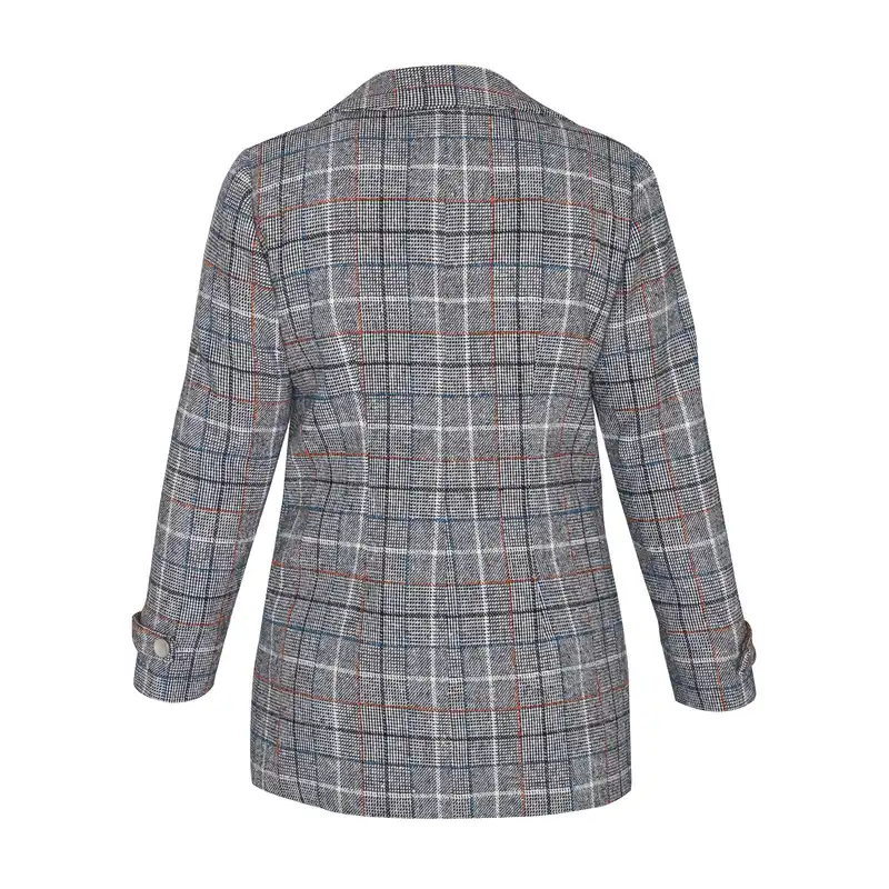 کت زنانه ترسه به نگار مدل یقه انگلیسی آستر دار کد 18