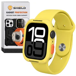 Ultimate Shield SIC Rugged Band suitable for Apple Watch Series 7/8/9 size 45mm with cover