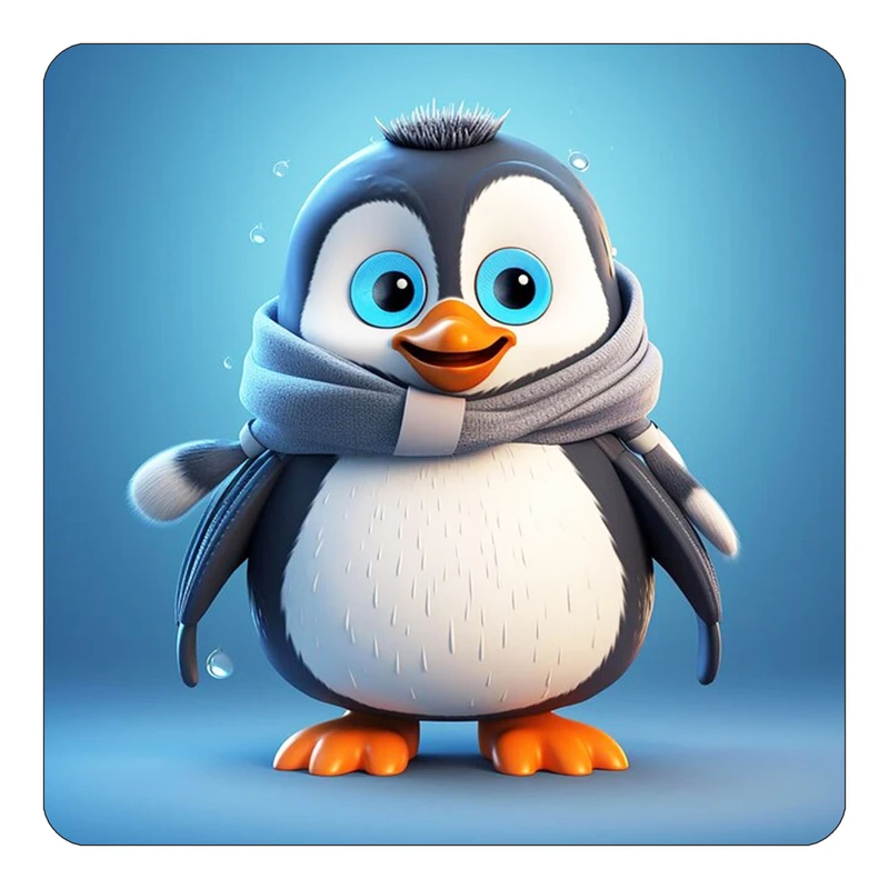 مگنت کاکتی طرح حیوانات کارتونی مدل mp27592