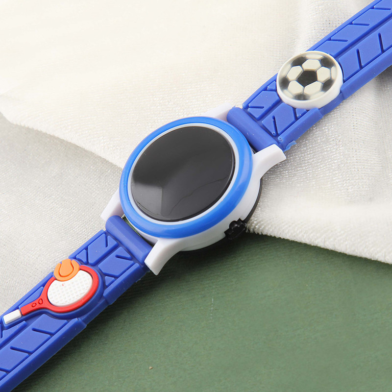 ساعت مچی دیجیتال پسرانه مدل کارتونی طرح ورزشی کد WHK_073 ساعت مچی دیجیتال پسرانه مدل کارتونی طرح ورزشی کد WHK_073