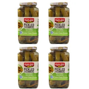 خیارشور ممتاز سیمره - 630 گرم بسته 4 عددی