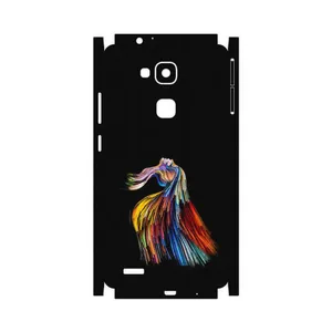 MAHOOT Rainbow Hair Digital Art-FullSkin Cover Sticker for Huawei Mate 7