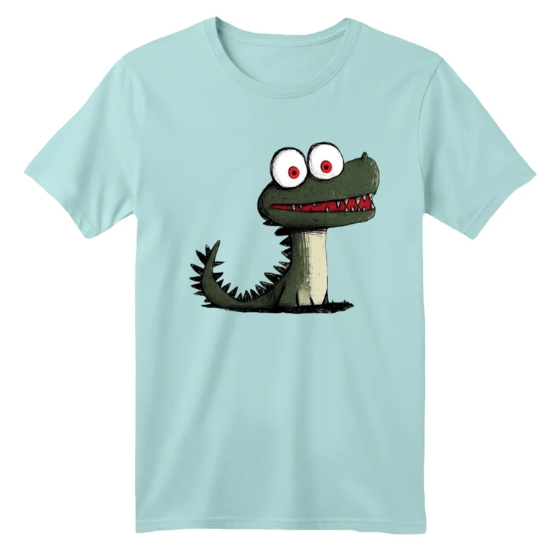 تی شرت آستین کوتاه بچگانه مدل دایناسور کد 2