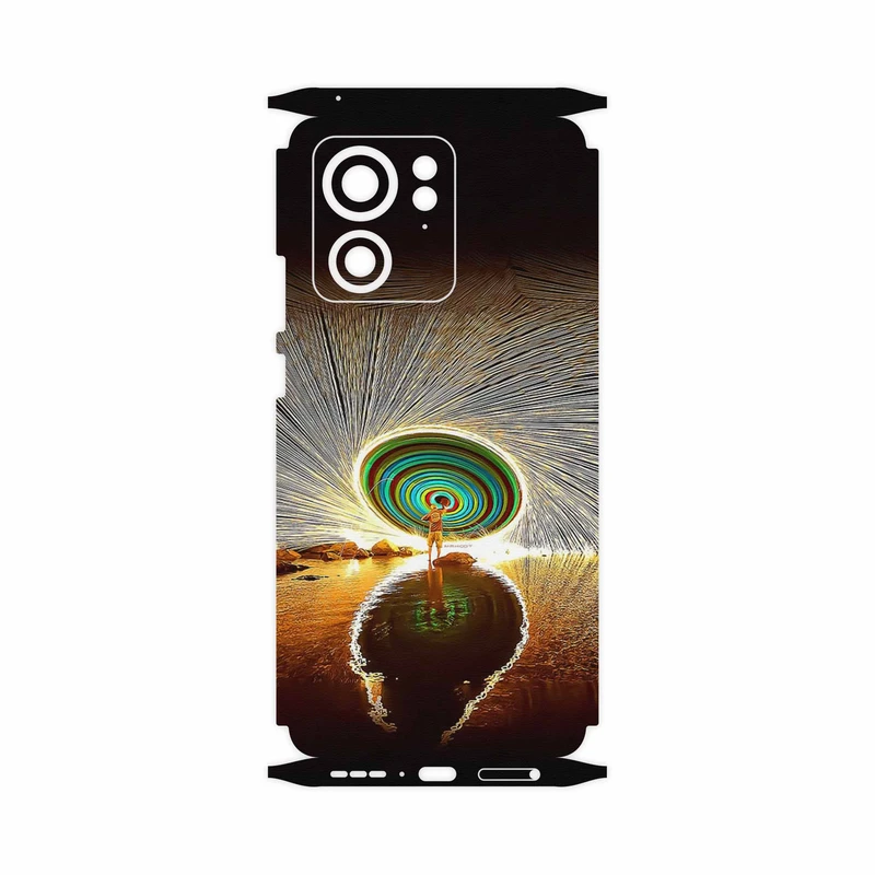 برچسب پوششی ماهوت مدل Night Light Fountain-FullSkin مناسب برای گوشی موبایل موتورولا Edge 40