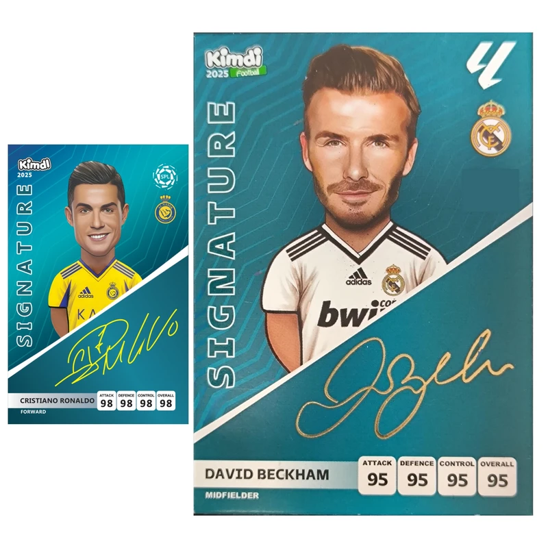 اسباب بازی زینتی کیمدی مدل بکام امضا کد 2025 به همراه گیفت کارت