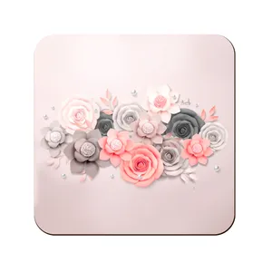 زیر لیوانی لوکسینو مدل Flowers کد 68