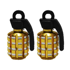 سر والف لاستیک خودرو مدل BMBgld بسته 2 عددی 