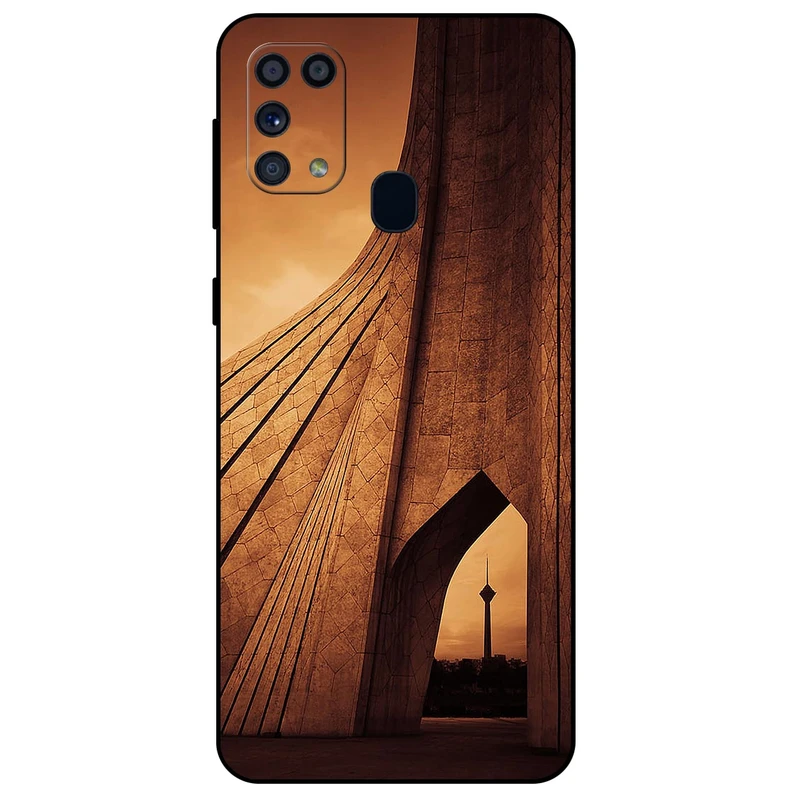 کاور مگافون طرح آزادی مدل 1901 مناسب برای گوشی موبایل سامسونگ Galaxy M31          