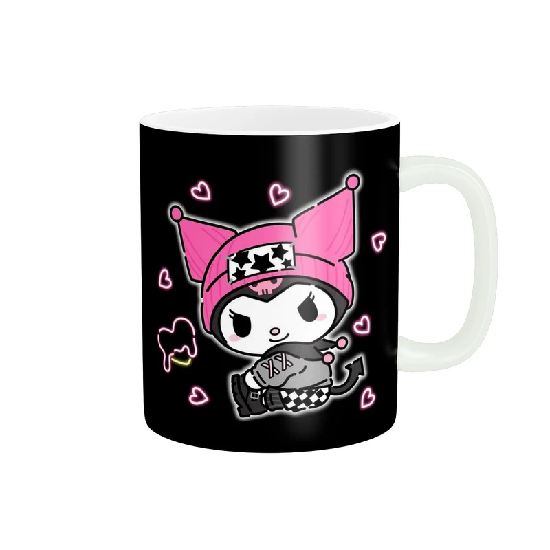 ماگ پادآفرین مدل کارتون کرومی و مای ملودی Kuromi کد PM3355