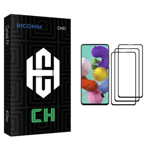 Ricomm CH glass Screen Protector For Samsung Galaxy A51 Pack Of 3
