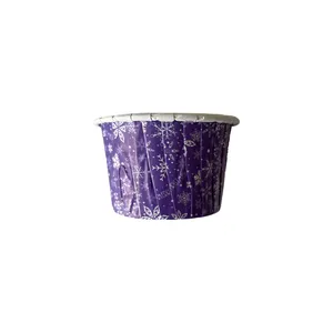 کپسول کاپ کیک مدل برف کد 41 بسته 10 عددی