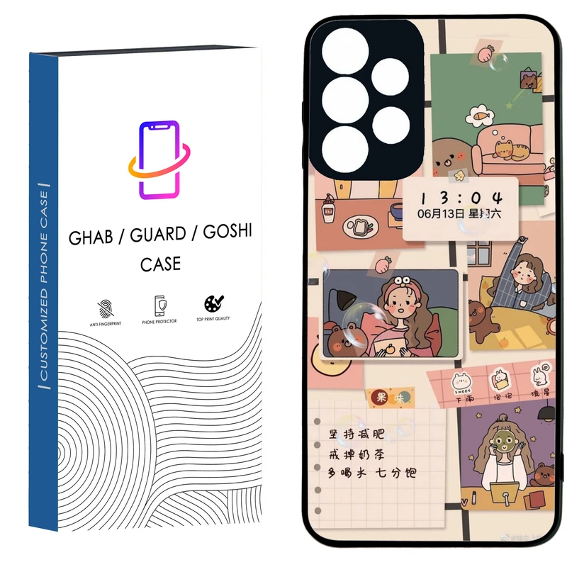 کاور قاب گارد گوشی طرح دخترانه کد 14 - TPU مناسب برای گوشی موبایل  سامسونگ Galaxy A33 / A33 5G