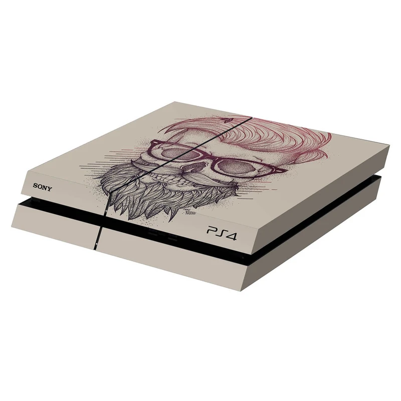 برچسب افقی پلی استیشن 4 ونسونی طرح Hipster is Dead II