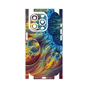 MAHOOT Mathematical Geometric Shape 8-FullSkin Cover Sticker for Apple iPhone 15 Pro