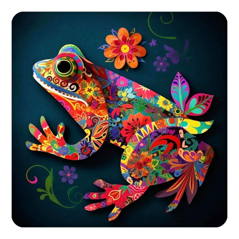 مگنت کاکتی طرح حیوانات رنگی مدل mp25632