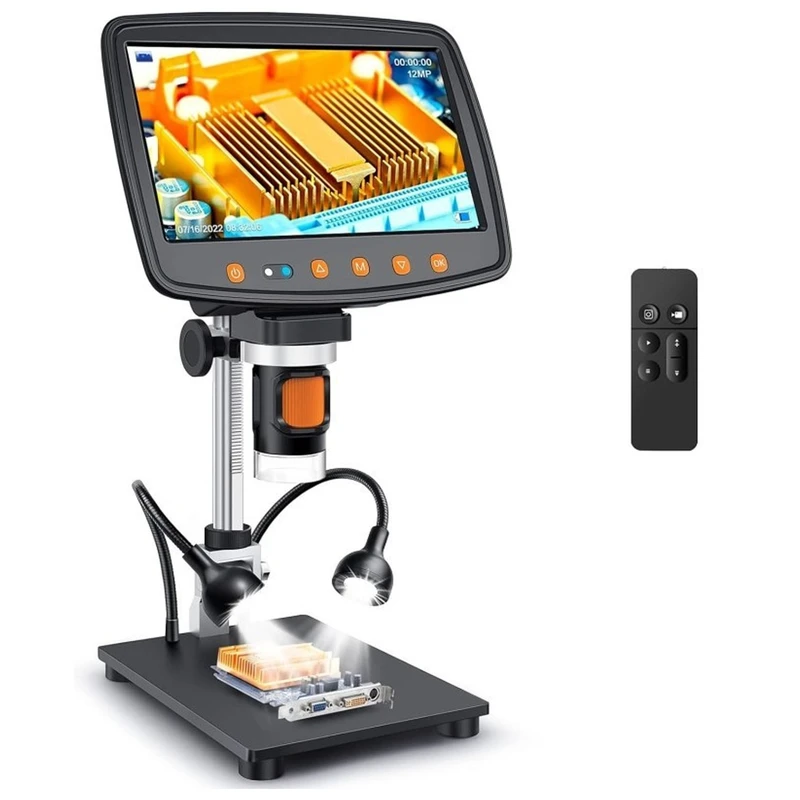 عکس شماره 6 : میکروسکوپ دیجیتال مدل لوپ کد digital hd new 2025 به همراه ریموت