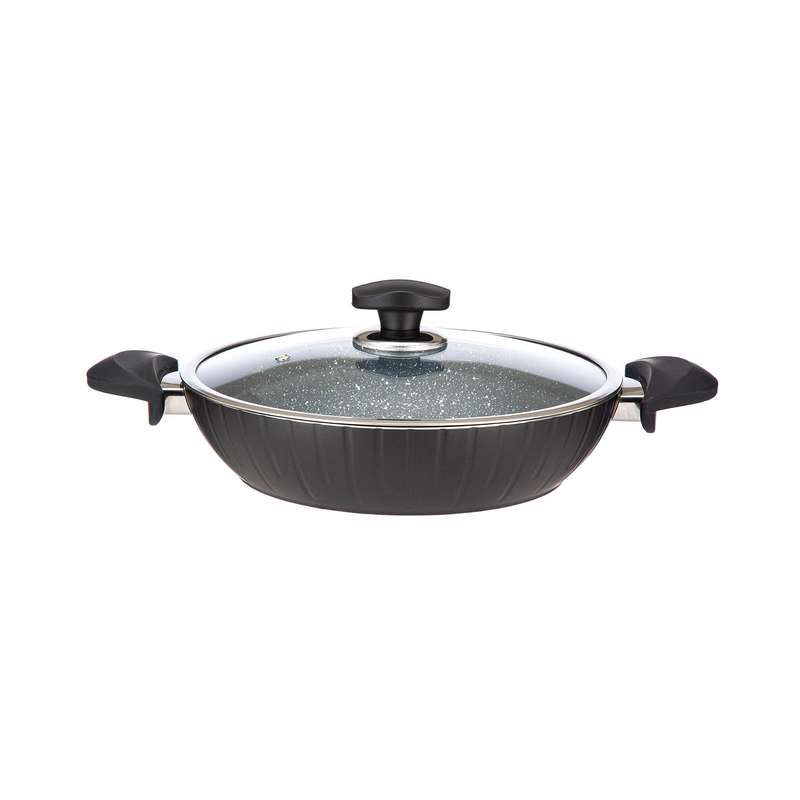 تابه دو دسته فورج عروس مدل دلوین سایز 28