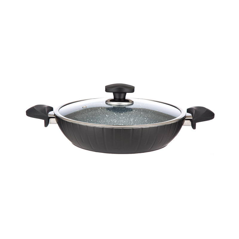 تابه دو دسته فورج عروس مدل دلوین سایز 28