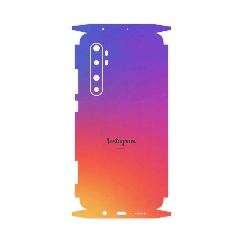 برچسب پوششی ماهوت مدل Instagram-FullSkin مناسب برای گوشی موبایل شیائومی Mi Note 10 Lite