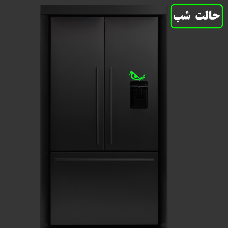 استیکر کلید و پریز مدل شبنما طرح چشم عقاب
