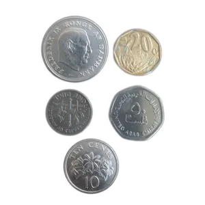 سکه تزئینی مدل sek-57 مجموعه 5 عددی