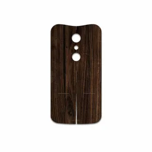 MAHOOT Dark Walnut Wood Cover Sticker for Motorola Moto G 2nd gen