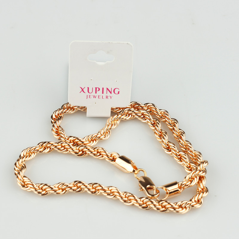 زنجیر زنانه ژوپینگ مدل طنابی ضخیم TCH 42