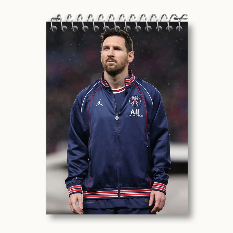 دفتر یادداشت 50 برگ خندالو مدل لیونل مسی کد 13979