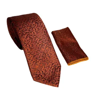 ست کراوات و دستمال جیب مردانه نسن مدل nm111005