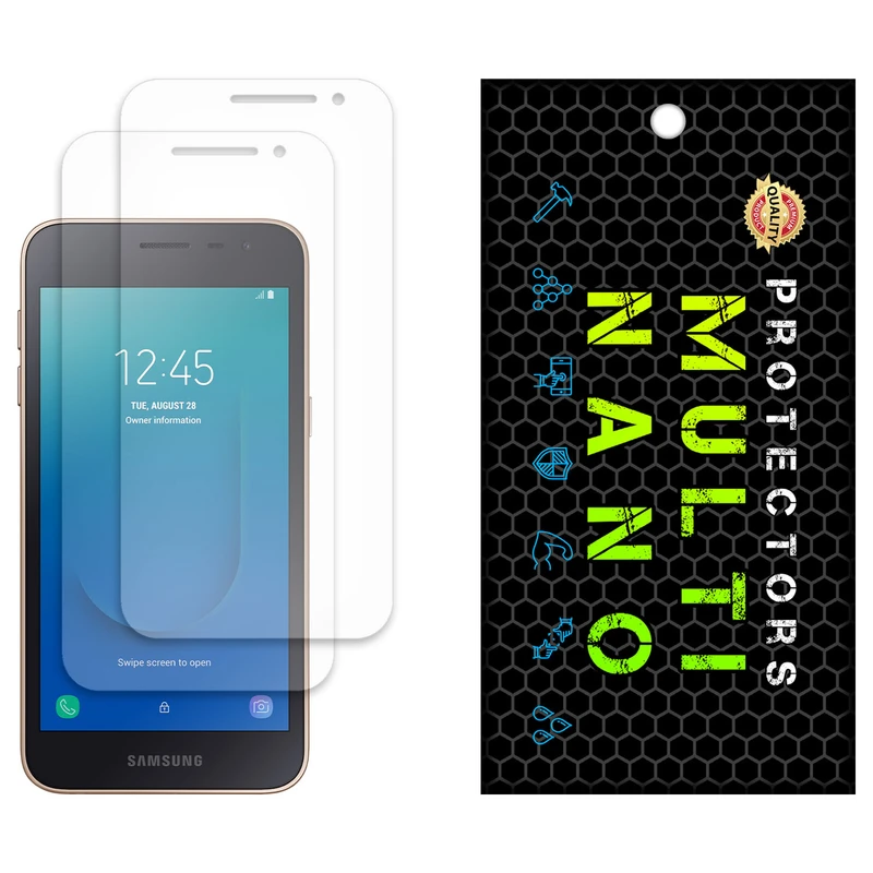 محافظ صفحه نمایش مات مولتی نانو مدل X-S2M مناسب برای گوشی موبایل سامسونگ Galaxy J2 Core 2020 بسته دو عددی