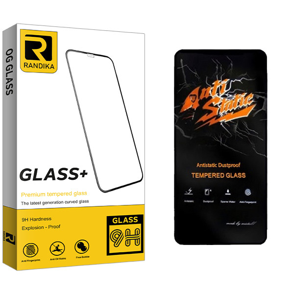محافظ صفحه نمایش شیشه ای راندیکا مدل ANTI-RNK مناسب برای گوشی موبایل شیائومی Redmi Note 12 Pro 5G