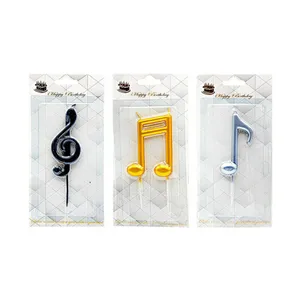 شمع تولد مدل نت موسیقی مجموعه سه عددی