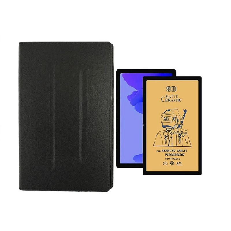 کیف کلاسوری مدل CHGL-T505 مناسب برای تبلت سامسونگ Galaxy Tab A7 / T505 به همراه محافظ صفحه نمایش