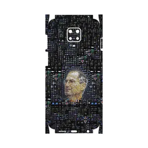 MAHOOT Collage of Steve Jobs 2-FullSkin Cover Sticker for Xiaomi Redmi Note 9 Pro