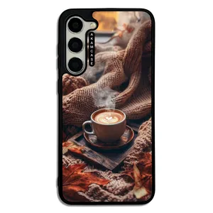 AKAM AMC-WSGS23P-COFFEE-17 Cover For Samsung Galaxy S23 Plus