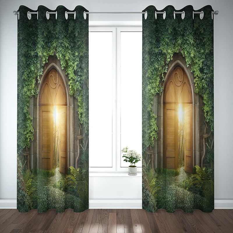 پرده مدل پانچی DK300 26  سایز 300x135 سانتی متر