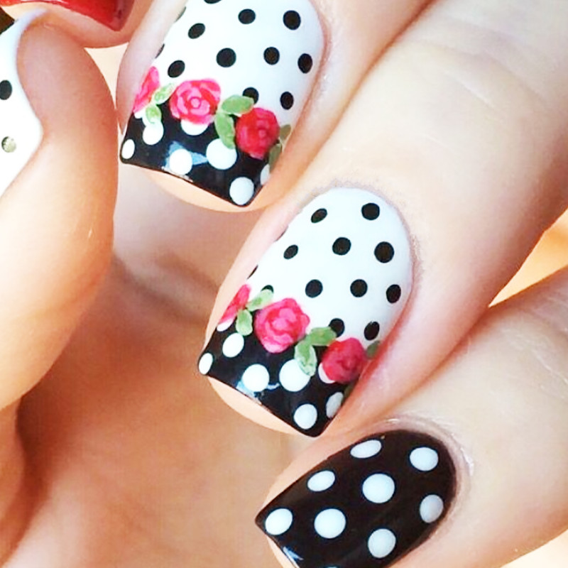 قلم طراحی ناخن مدل داتینگ کد BL02