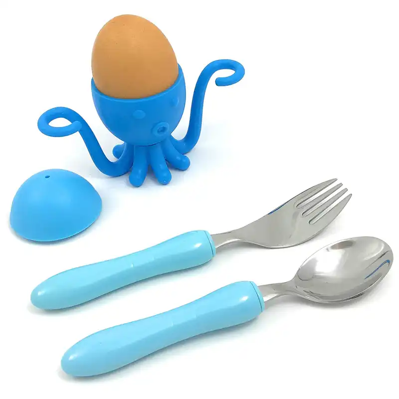 ست غذاخوری سه تکه کودک اووکس مدل AHTAPOT