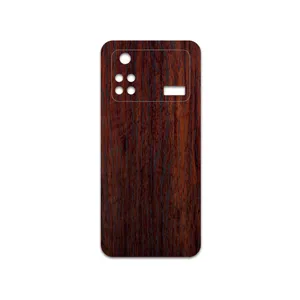 MAHOOT Red-Wood Cover Sticker for Xiaomi Poco M4 Pro 4G