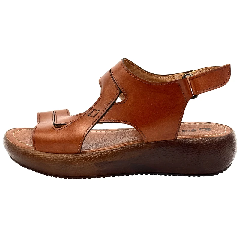 صندل زنانه سی یِنا مدل چرمی کد ۳۷۸