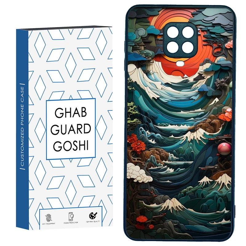 کاور قاب گارد گوشی طرح منظره کد TPU-205 مناسب برای گوشی موبایل شیائومی Redmi Note 9 pro / Note 9s