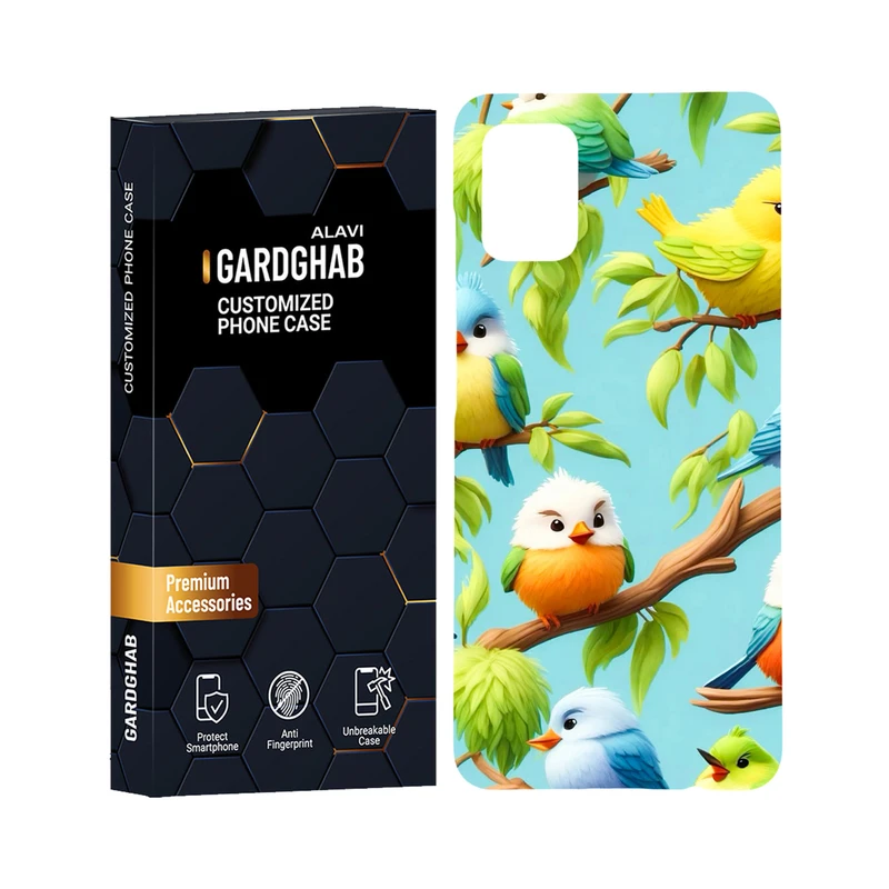 کاور گارد قاب علوی مدل حیوانات مناسب برای گوشی موبایل سامسونگ Galaxy A31