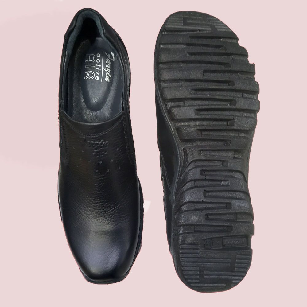 کفش روزمره مردانه کفش فرزین مدل بی بند 3521 -  - 3
